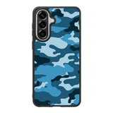 Camouflage Blue Samsung Galaxy A37 Case OV4382
