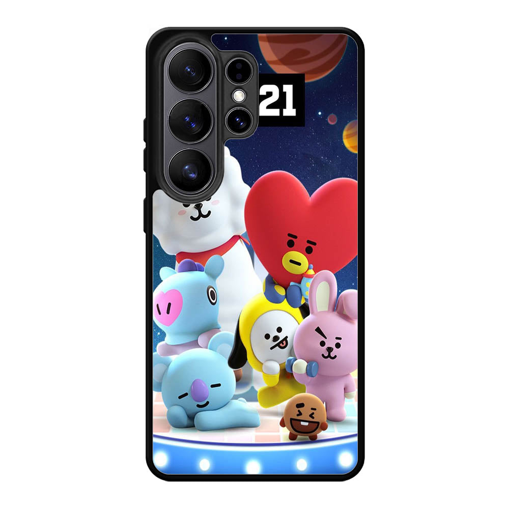 BTS BT21 Cute Samsung Galaxy S26 Ultra Case QC4272
