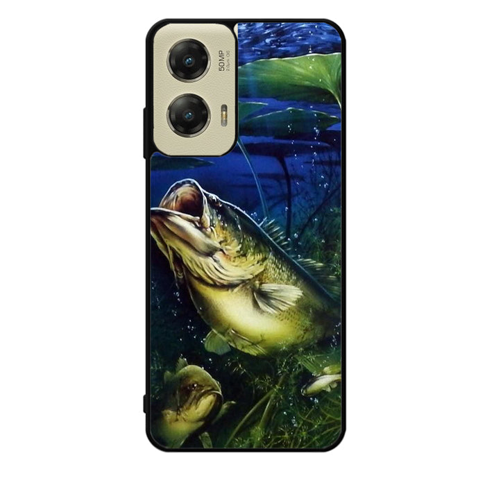 Bass Fishing Largemouth Fish Motorola Moto G Stylus 5G 2024 Case