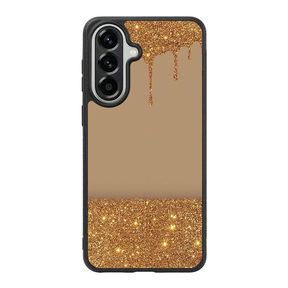 Dripping Gold Glitter Samsung Galaxy A57 Case OV4791