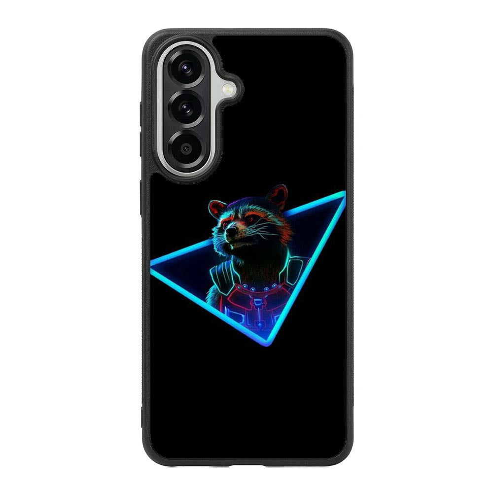 Rocket Raccoon Neon Samsung Galaxy A57 Case QC1920