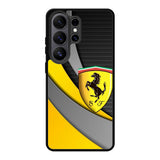 Yellow Ferrari Logo Samsung Galaxy S26 Ultra Case OV1921
