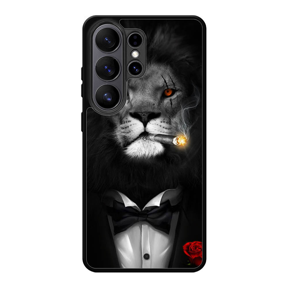 Big Boss Lion Flower Samsung Galaxy S26 Ultra Case OV8530