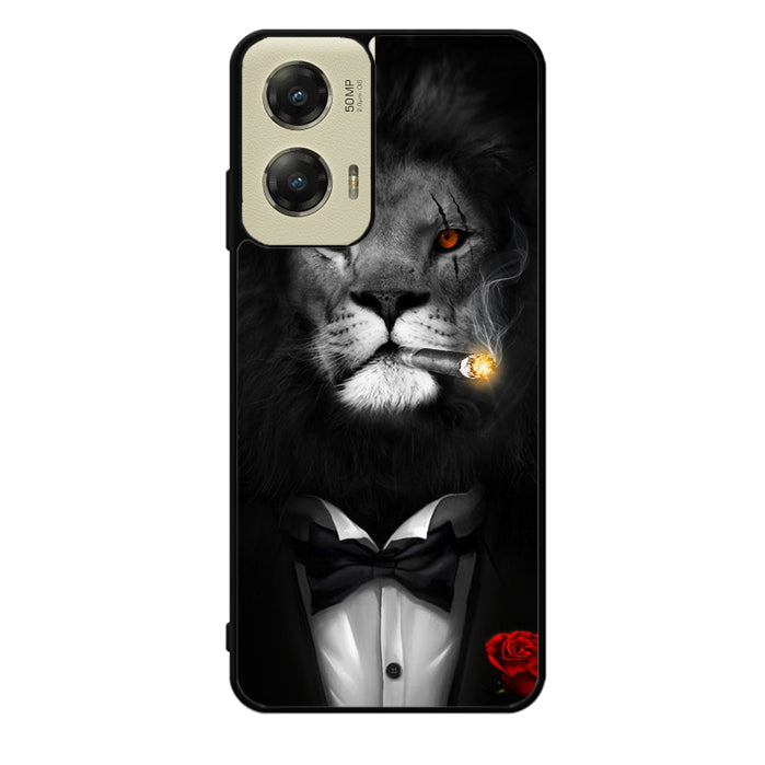 Big Boss Lion Flower Motorola Moto G Stylus 5G 2024 Case OV8530