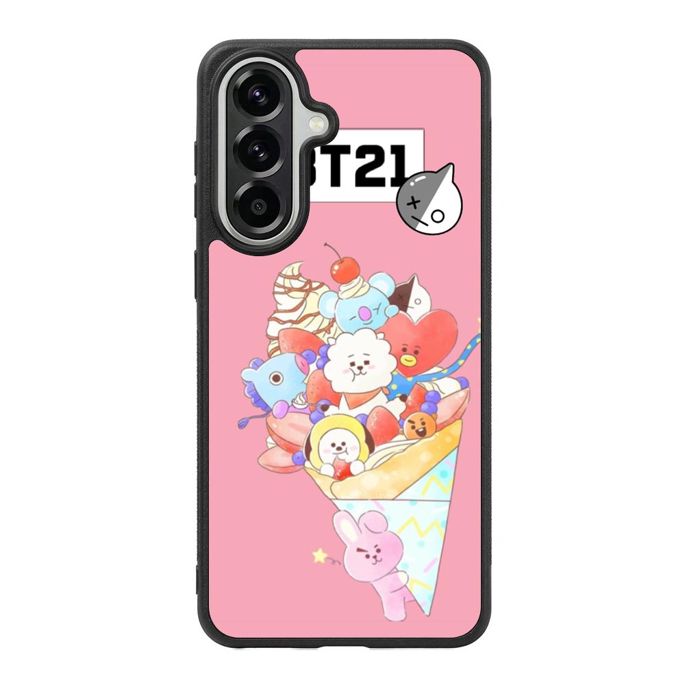 BTS BT21 Pink Cute Samsung Galaxy A57 Case OV4309