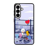 BTS BT21 Cute Rooftop Samsung Galaxy S26 Case OV4270