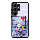 BTS BT21 Cute Rooftop Samsung Galaxy S26 Ultra Case OV4270