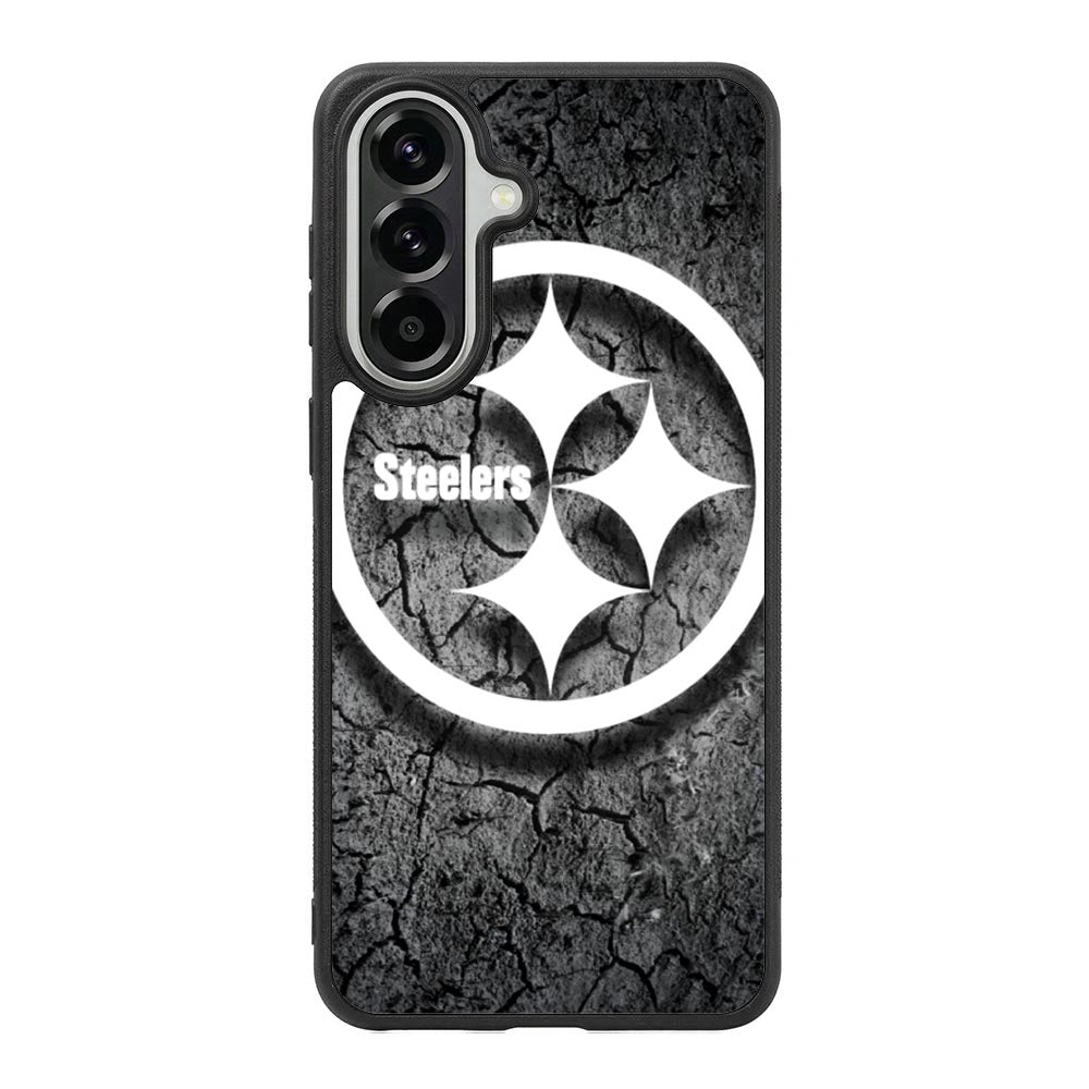 Steelers black and white Samsung Galaxy A57 Case OV6899