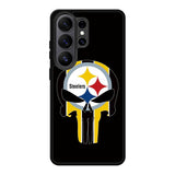 Pittsburgh Steelers skull flags Samsung Galaxy S26 Ultra Case OV2852
