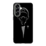 Mario Bros Black Samsung Galaxy A37 Case OV3399