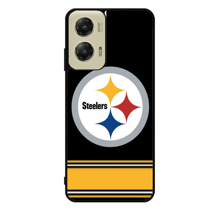 Pittsburgh Steelers Logo Strip Motorola Moto G Stylus 5G 2024 Case