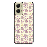 Pusheen The Cat Moon Pattern Motorola Moto G Stylus 5G 2024 Case OV6948