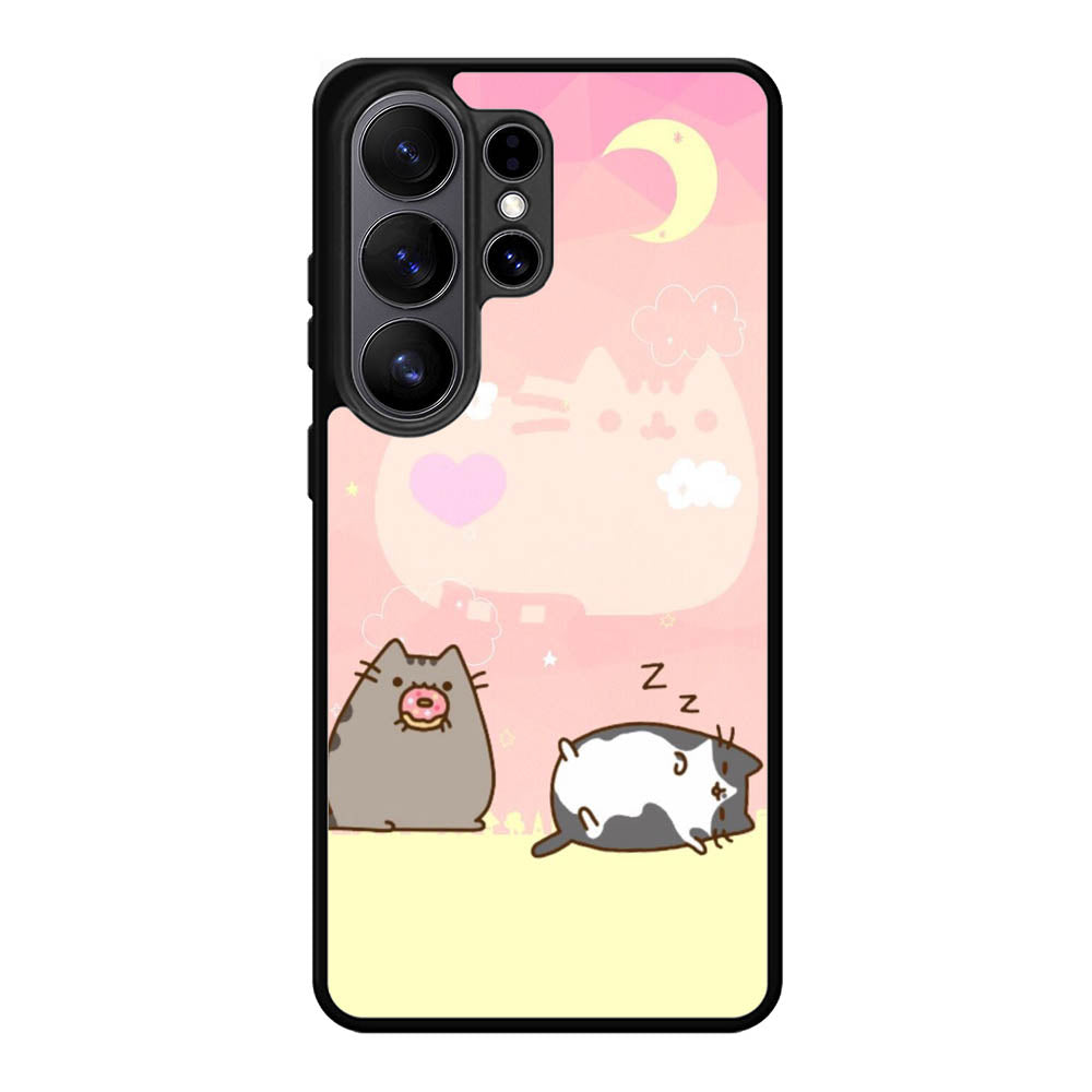 Pusheen The Cat Sleeping Samsung Galaxy S26 Ultra Case