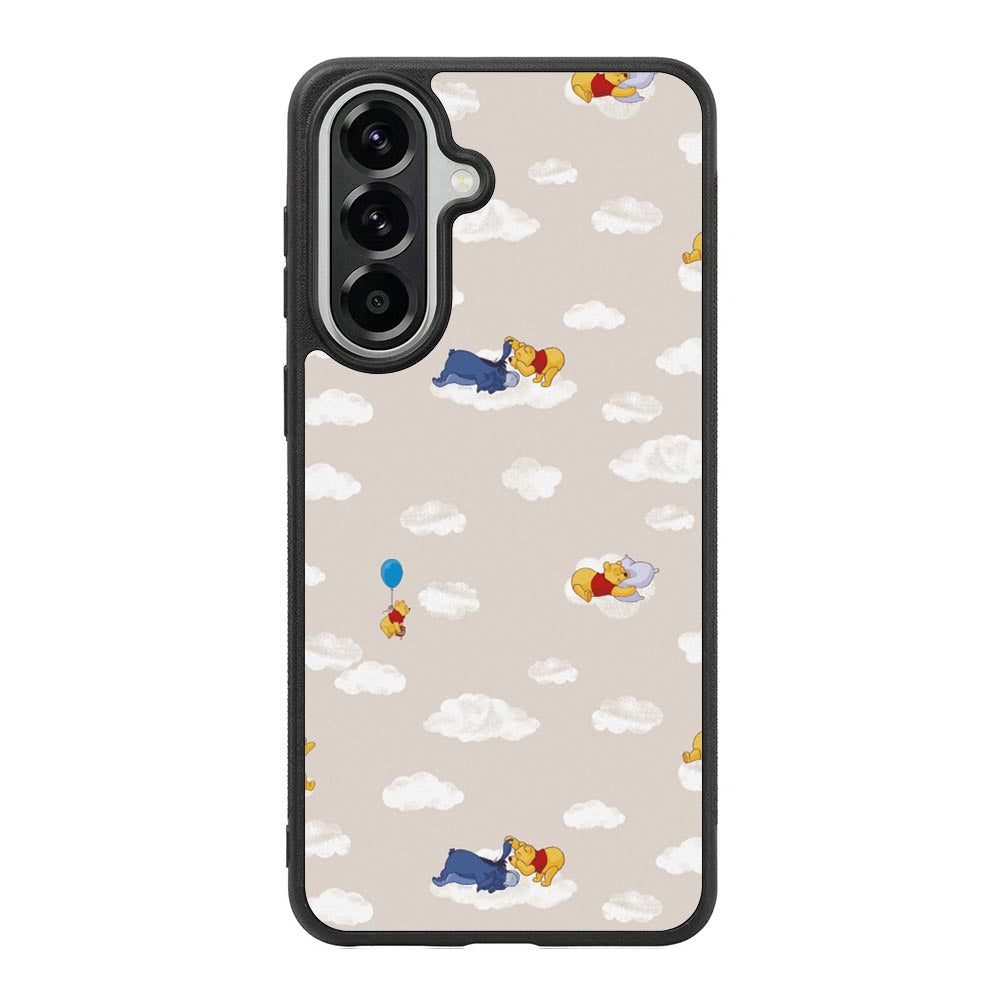 Winnie The Pooh Cloud Pattern Samsung Galaxy A57 Case OV6854