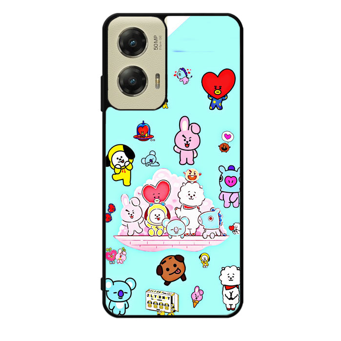 BTS BT21 Family Motorola Moto G Stylus 5G 2024 Case OV4293