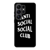 Anti Social Social Club Black White Samsung Galaxy S26 Ultra Case OV7174