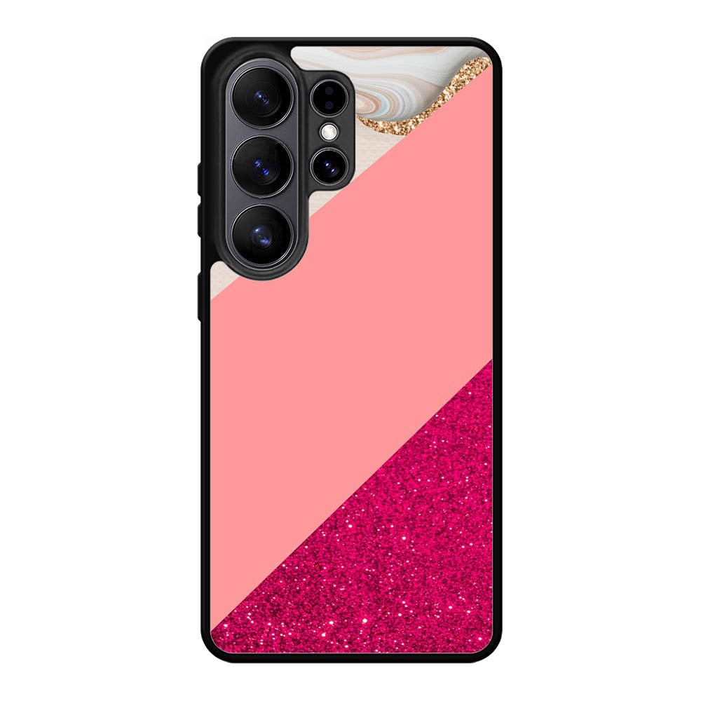 Pink Marble Beautiful Samsung Galaxy S26 Ultra Case OV6964