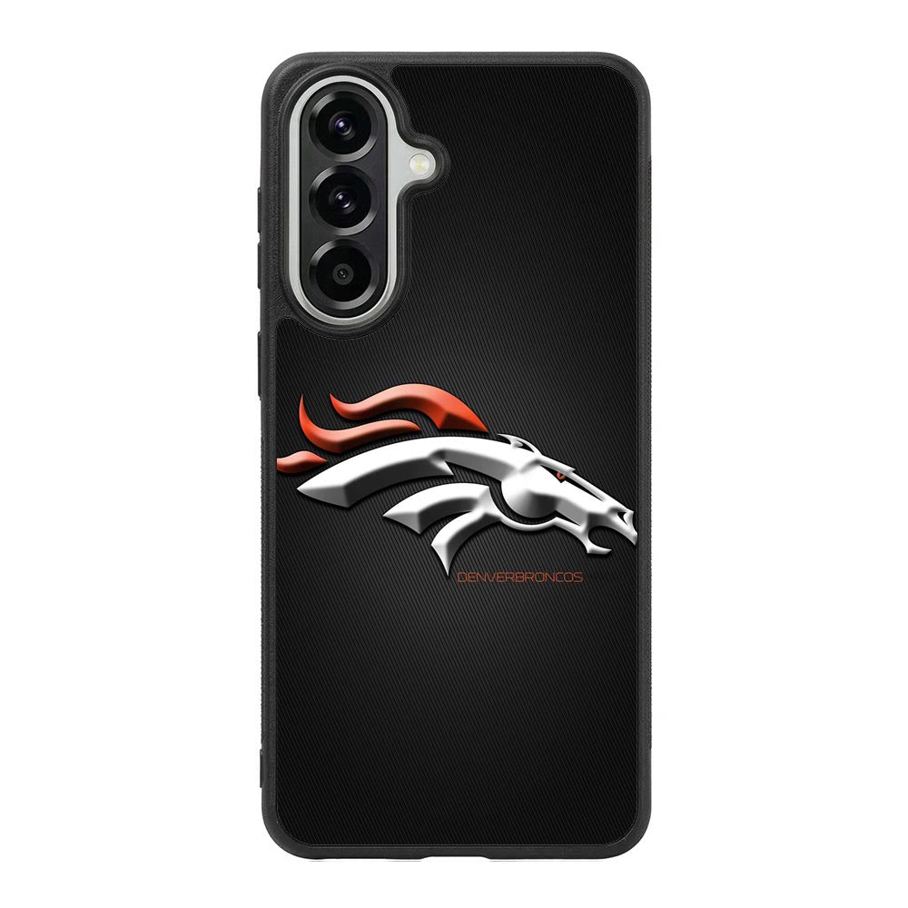Denver Broncos Grey Background Samsung Galaxy A57 Case