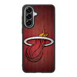 Miami Heat Red Samsung Galaxy A57 Case OV7006