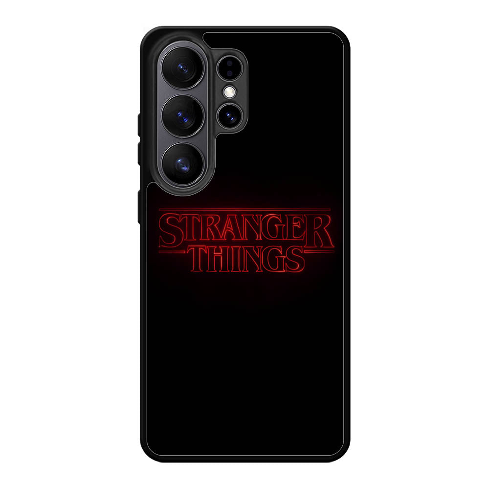 Stranger Things Logo Samsung Galaxy S26 Ultra Case OV9825