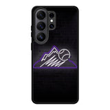 Colorado Rockies Neon Logo Samsung Galaxy S26 Ultra Case QC9811