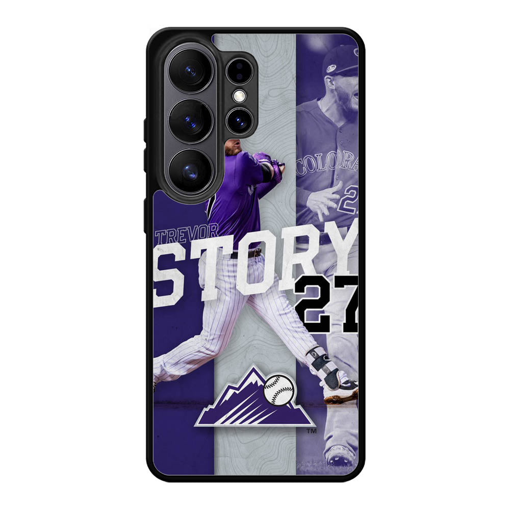 Trevor Story 27 Colorado Rockies Samsung Galaxy S26 Ultra Case OV9832