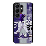 Trevor Story 27 Colorado Rockies Samsung Galaxy S26 Ultra Case OV9832