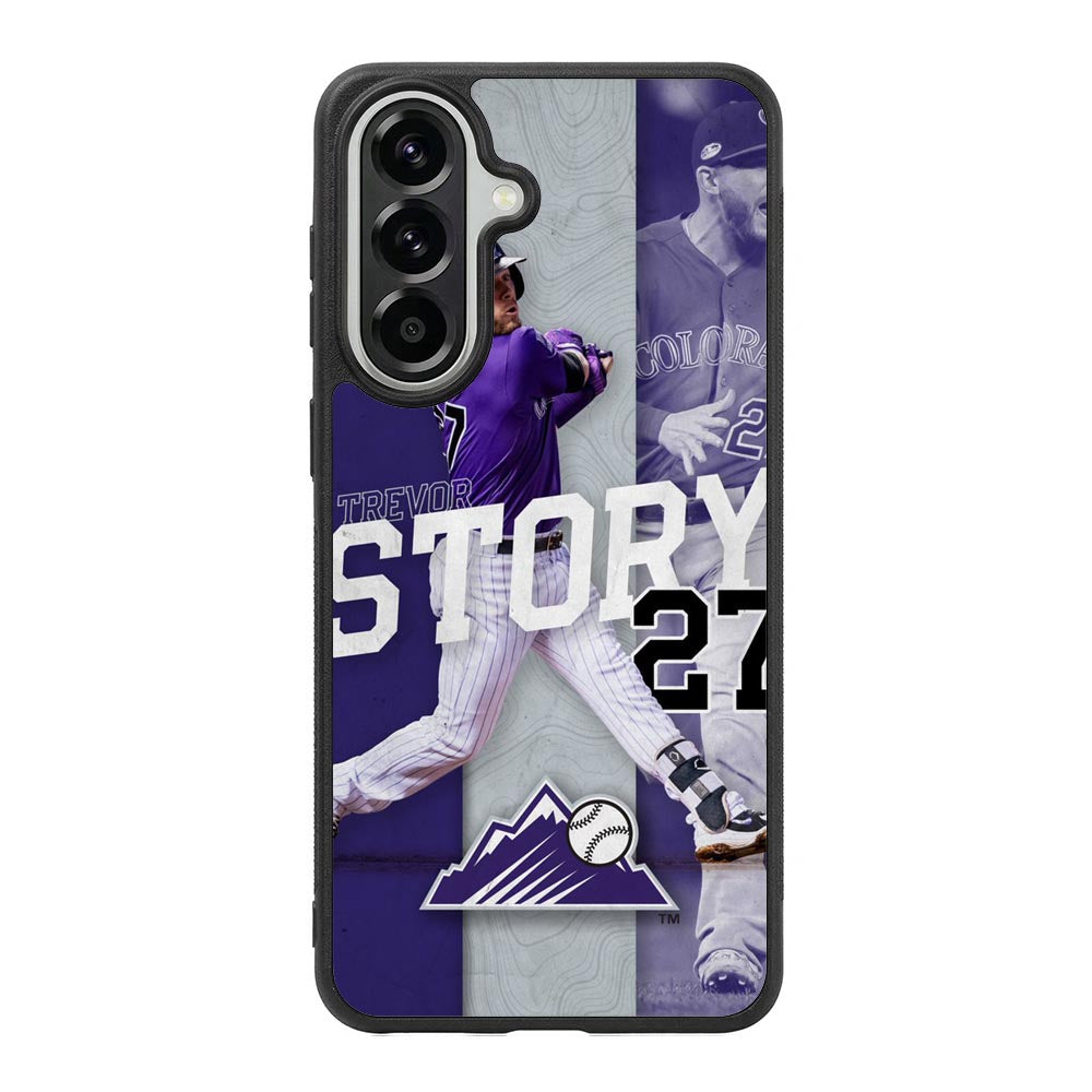 Trevor Story 27 Colorado Rockies Samsung Galaxy A57 Case OV9832
