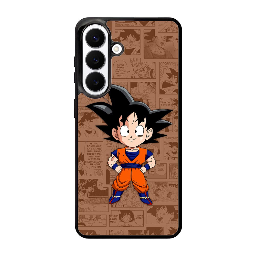 Son Goku Comic Samsung Galaxy S26 Plus Case QC9848
