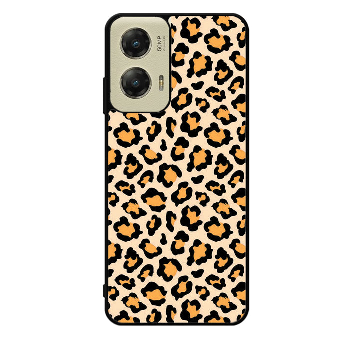 Leopard Orange Pattern Motorola Moto G Stylus 5G 2024 Case OV9853