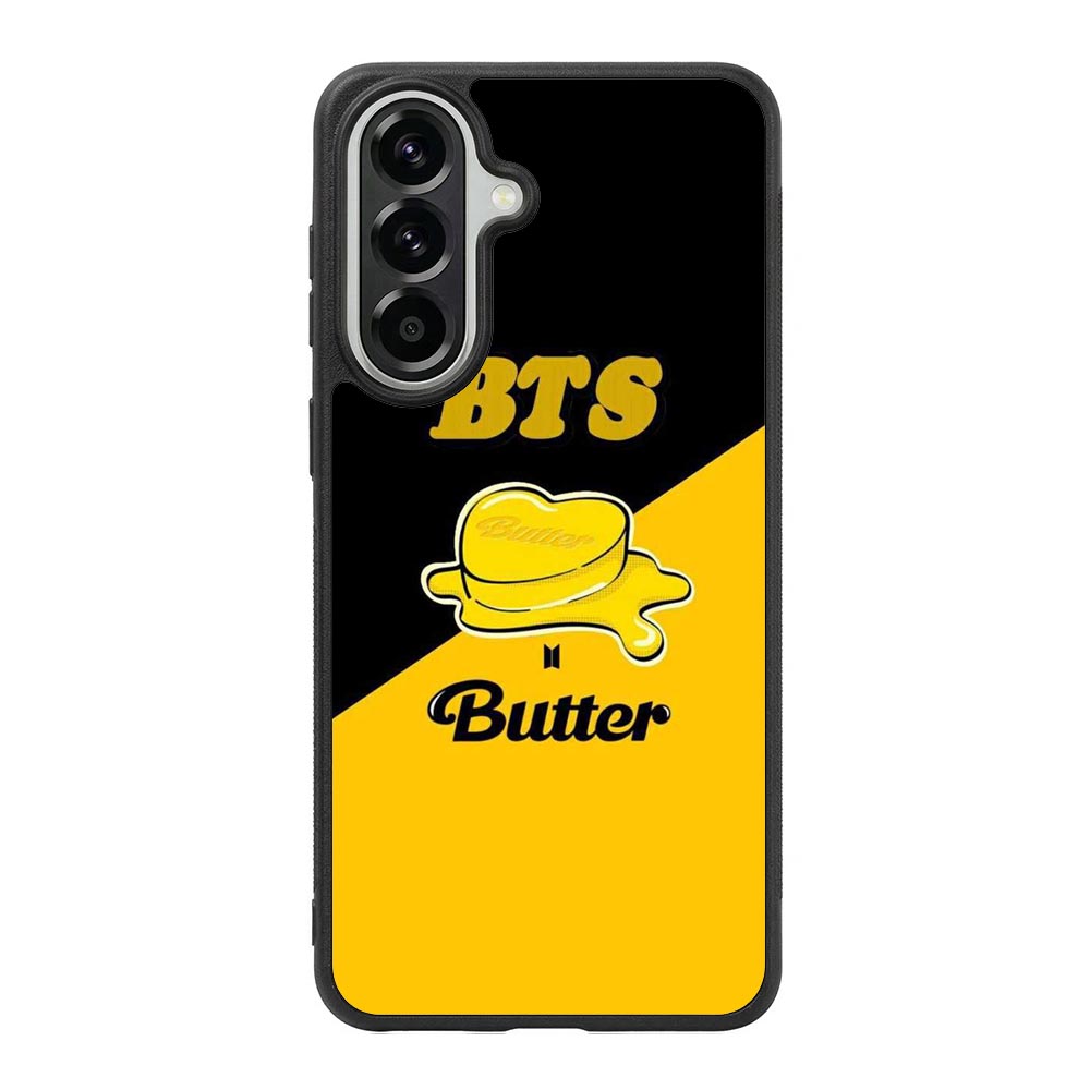 BTS Butter Black Yellow Samsung Galaxy A37 Case OV9865