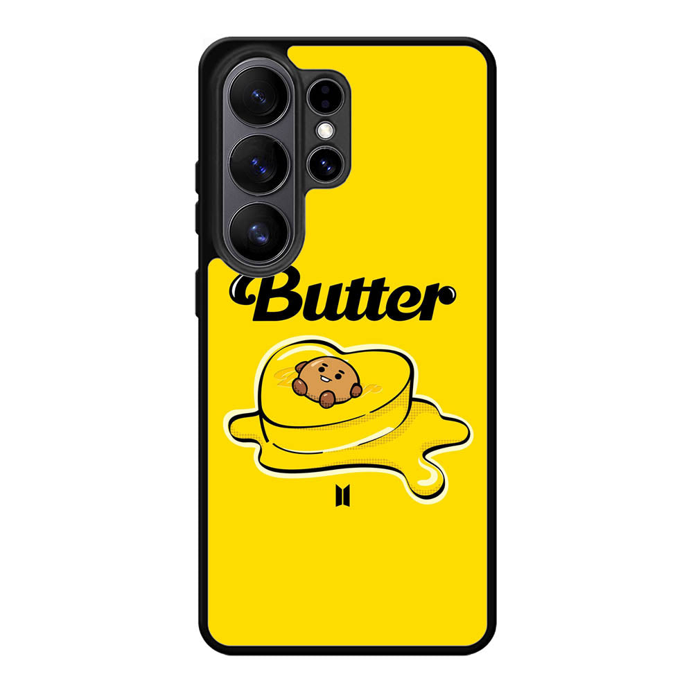 BT21 BTS Shooky On The Butter Samsung Galaxy S26 Ultra Case OV9862