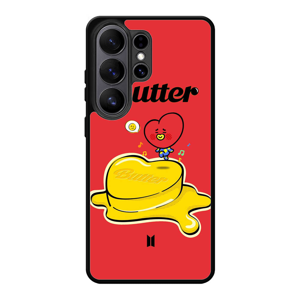 BTS Butter Tata BT21 Samsung Galaxy S26 Ultra Case OV9878