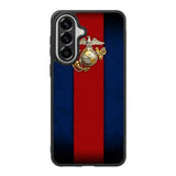 Marine Corps Red Blue Samsung Galaxy A37 Case OV9882