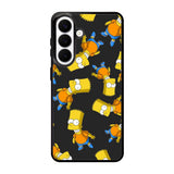 The Simpsons Pattern Samsung Galaxy S26 Plus Case QC9902