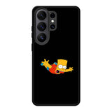 Bart Simpsons Flying Samsung Galaxy S26 Ultra Case OV9888