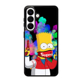 Bart Simpsons Fog And Gun Samsung Galaxy S26 Case QC9889