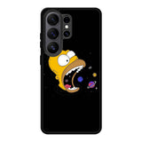 Homer Simpsons Eating Planet Samsung Galaxy S26 Ultra Case OV9895