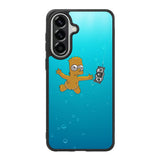 Bart Simpsons Nevermind Nirvana Samsung Galaxy A37 Case