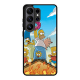 The Simpsons Fire Family Samsung Galaxy S26 Ultra Case OV9900