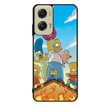 The Simpsons Fire Family Motorola Moto G Stylus 5G 2024 Case OV9900