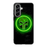 Punisher Green Glow Samsung Galaxy A37 Case QC9918