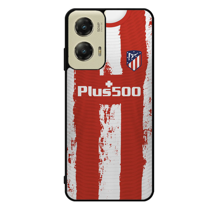 Atletico Madrid 2021-2022 Home Jersey Motorola Moto G Stylus 5G 2024 Case OV8791