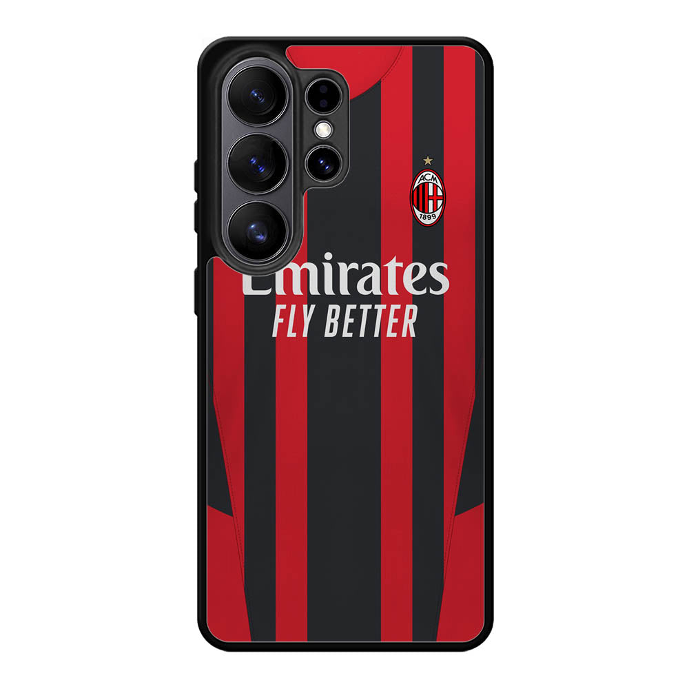 AC MILAN 2021-2022 Home Jersey Samsung Galaxy S26 Ultra Case QC8788