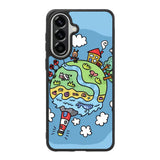 Cute Doodle Art Samsung Galaxy A37 Case OV8813