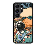 Cute Guitar Astronaut Samsung Galaxy S26 Ultra Case OV8814