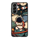 Cute Astronaut Run in Space Samsung Galaxy A37 Case OV8811