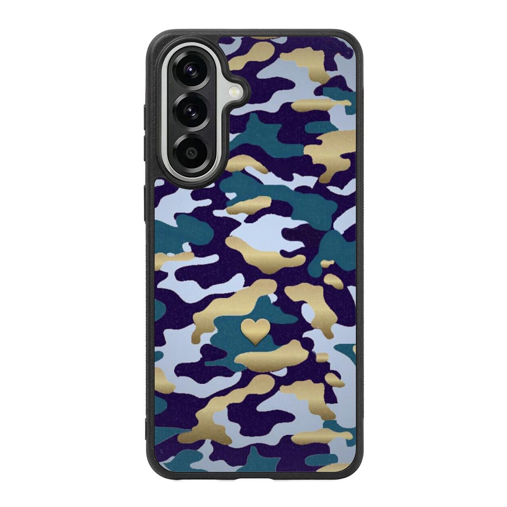 New Camo Heart Samsung Galaxy A57 Case QC8818