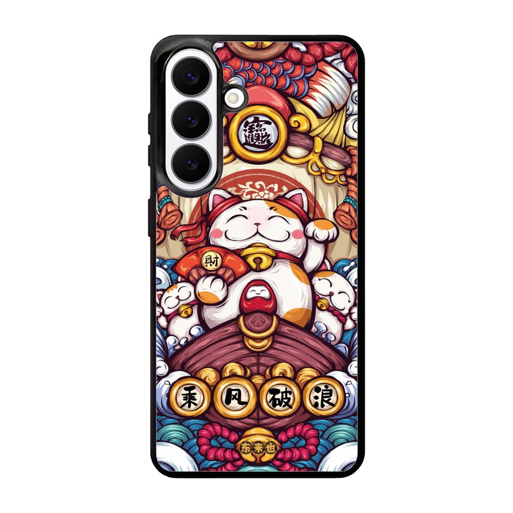 Cute Maneki Neko Samsung Galaxy S26 Case OV8850