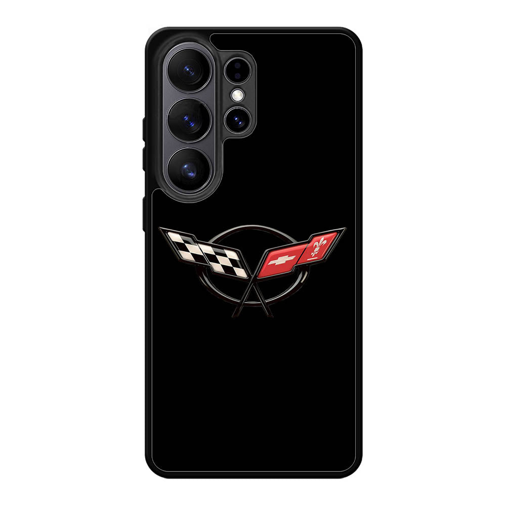 Corvette Old Logo Samsung Galaxy S26 Ultra Case OV8848